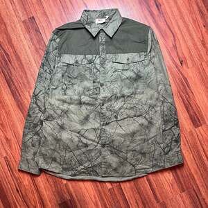 Fjällräven Värmland G-1000 Green Camo Long Sleeve Shirt